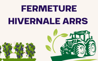 🚜 Fermeture pour hivernage de l’ARRS ❄️