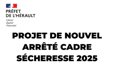 Projet de nouvel arrêté cadre sécheresse 2025